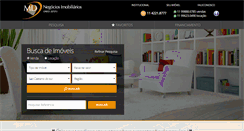 Desktop Screenshot of mdnegociosimobiliarios.com.br